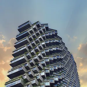 Apartment Minimalist In The Tallest Building Iqon Quito